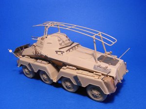 画像5: Passion Models[P35-070]８輪重装甲車sd.kfz.232エッチングセット(タミヤMM35036/MM35297用)【絶版】 (5)