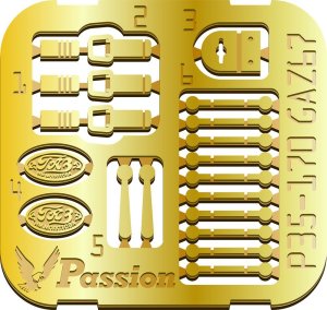 画像5: Passion Models[P35-170]1/35 ロシア フィールドカー GAZ67B ディテールアップセット[対応キット：タミヤMM35021,35359]【絶版】 (5)