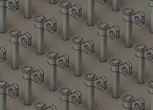 画像2: Passion Models[P35T-002] 1/35 蝶ネジセット　Bタイプ (2)