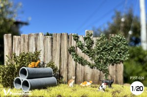 画像2: Passion Models[P35T-026]1/20 猫好きが認めるネコ 5種セット (2)