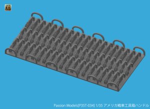 画像3: Passion Models[P35T-034] 1/35 アメリカ戦車工具箱ハンドル (3)