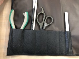 画像5: M.S Modelsオリジナル本革ツールケース (5)