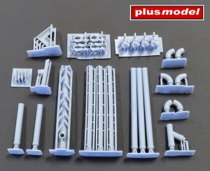 画像1: PlusModel[PM606]1/35 Roof gutters (1)