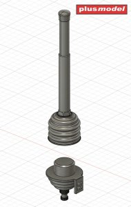 画像2: PlusModel[DP3032]1/35 アメリカ製アンテナ I (2)