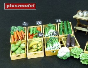 画像2: PlusModel[PM580]1/35 Vegetable market (2)