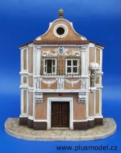 画像1: PlusModel[PM017]1/35民家(正面のみ) (1)