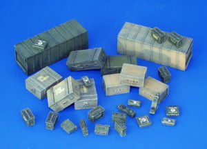 画像1: PlusModel[PM118]1/35WWII米英 弾薬運搬箱/救急箱 (1)