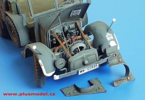 画像1: PlusModel[PM134]1/35WWII独 クルッププロッツェ エンジンセット (1)