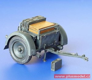 画像1: PlusModel[PM179]1/35WWII独 ネーベルヴェルファー用弾薬トレーラー(Sd.Ah.33) (1)