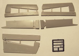 画像1: PlusModel[AL7002]1/72DHC-4カリブー 動翼セット(ホビークラフト用) (1)