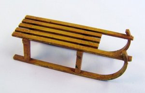 画像1: PlusModel[EL062]1/35木製橇 (1)