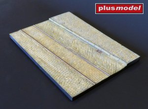 画像2: PlusModel[PM618]1/35 Cobblestone st. tram track (2)