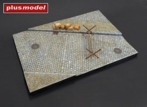 画像2: PlusModel[PM620]1/35 Cobblestone st. sidewalk (2)