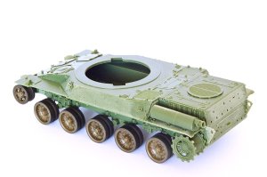 画像3: QuickWheel[QW-121]AMX-30 / AUF1 155mm（対応キット：モンモデルTS-003, TS-004） (3)