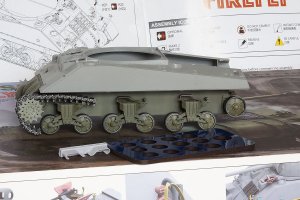 画像4: QuickWheel[QW-260]Sherman (VVSS susp) w/ resin skids（対応キット：ライフィールドRM5038) (4)