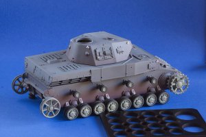 画像2: QuickWheel[QW-262]Pz.Kpfw.IV ausf.F Sd.Kfz.161（対応キット：タミヤ35374） (2)