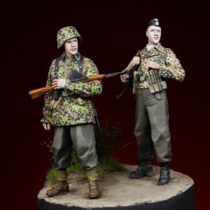 画像5: Rado Miniatures[RDM35003] 1/35 WWII独 武装親衛隊第12装甲師団"HJ" "ノルマンディ"(2体セット) (5)