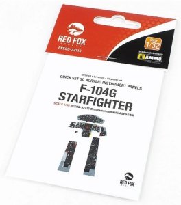 画像1: レッドフォックススタジオ[RFSQS-32115]1/32 F-104G スターファイター(ハセガワ用) (1)