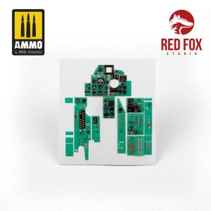 画像3: レッドフォックススタジオ[RFSQS-32016]1/32 MiG-21MF フィシュベッドJ用3Dアクリル インパネ (トランペッター用) (3)