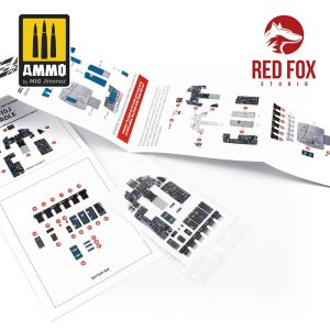 画像2: レッドフォックススタジオ[RFSQS-32033]1/32 F-15J イーグル用3Dアクリルインパネ (タミヤ用) (2)