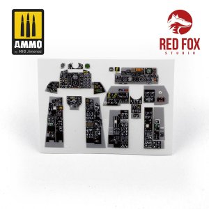 画像3: レッドフォックススタジオ[RFSQS-32084]1/32 F-4E ファントムII (前期型)用3Dアクリル インパネ (タミヤ用) (3)