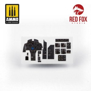 画像3: レッドフォックススタジオ[RFSQS-32090]1/32 Bf110C/D用3Dアクリルインパネ (レベル/ドラゴン用) (3)