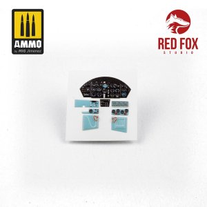 画像3: レッドフォックススタジオ[RFSQS-48011]1/48 MiG-17PF フレスコD用3Dアクリル インパネ (ホビーボス用) (3)