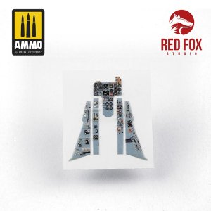 画像3: レッドフォックススタジオ[RFSQS-48017]1/48 Yak-38/Yak-38M フォージャーA用3D アクリルインパネ (ホビーボス用) (3)