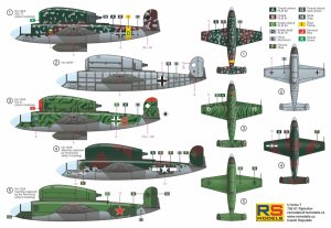 画像2: RS MODELS[RSM92153]1/72　ヘンシェル　Hs.132A (2)