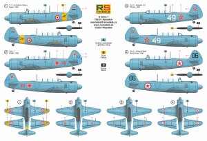 画像2: RS MODELS[RSM92169]1/72　Yak－11／C－11「ムース」エジプ (2)