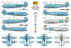 画像2: RS MODELS[RSM92166]1/72　Yak－11／C－11（チェコ・洪・波) (2)