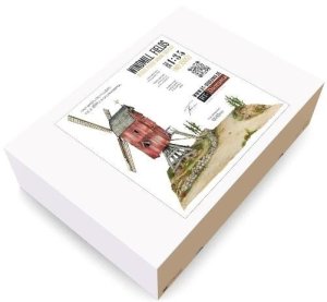 画像1: RTディオラマ[RTD35053]1/35 風車のある風景(※ベースプレートのみ) (1)