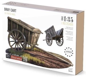 画像1: RTディオラマ[RTD35489]1/35 荷馬車 (1)