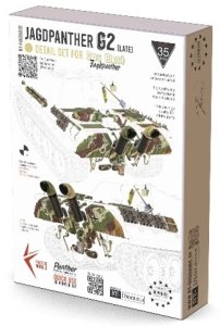 画像1: RTディオラマ[RTDFM35010]1/35 ヤークトパンター G2(後期型)用ディテールセット(ダス・ヴェルク用) (1)