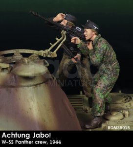 画像3: Rado Miniatures[RDM35015]1/35 敵機襲来！SS戦車兵 ノルマンディ1944(2体セット) (3)