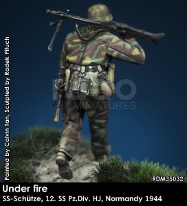 画像5: Rado Miniatures[RDM35032]1/35 WWII 独 ドイツ武装親衛隊MG射撃手 第12SS装甲師団「ヒトラーユーゲント」ノルマンディー1944 (5)