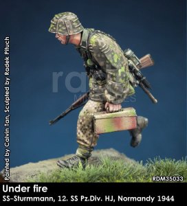 画像4: Rado Miniatures[RDM35033]1/35 WWII 独 ドイツ武装親衛隊上等兵 第12SS装甲師団「ヒトラーユーゲント」ノルマンディー1944 (4)