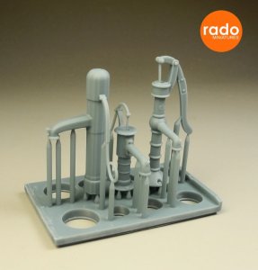 画像3: Rado Miniatures[RDM35S09]1/35 1930-40年代の手押しポンプ(3タイプ 3Dプリント製) (3)