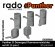 画像1: Rado Miniatures[RDM35S104]1/35 WWII ドイツ パンサーG型用 ダメージ変形消炎マフラーセット＃1(3個入) (1)