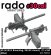 画像1: Rado Miniatures[RDM35S91]1/35 WWII アメリカ ブローニングM1919 .30口径機関銃 E6160揺架(2個入) (1)