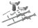 画像3: Rado Miniatures[RDM35S95]1/35 WWII ドイツ 対空機銃架 w/MG34車載用機関銃(2個入) (3)