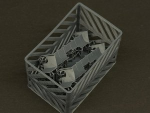 画像2: Rado Miniatures[RDM35S99]1/35 WWII ドイツ III号突撃砲 後期型排気ディフレクター(2個入) (2)