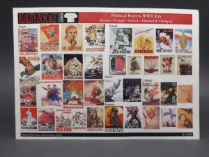 画像1: Reality in Scale[RIS35029]WWIIロシア/ポーランド/ギリシャ/フィンランド/ハンガリーの啓蒙ポスター (1)