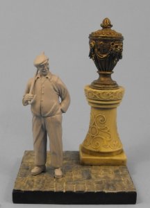 画像3: Reality in Scale[RIS35081]飾り壺のあるフィギュアベース (3)