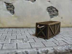 画像2: Reality in Scale[RIS35130]小さな輸送木箱(6ケ)　ハンドル用のロープ付 (2)