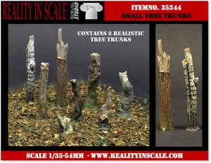 画像1: Reality in Scale[RIS35244] 小さな樹の幹(8種入り) (1)