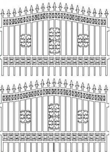 画像2: Reality in Scale[GL-076]鋳鉄のフェンス1 (2)