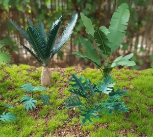 画像2: Reality in Scale[PLA02]ジャングルの植物セット その2 (2)