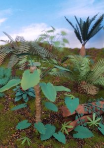 画像5: Reality in Scale[PLA04]ジャングルの植物セット その4 (5)