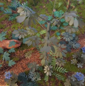 画像4: Reality in Scale[PLA05]ジャングルの植物セット その5 (4)